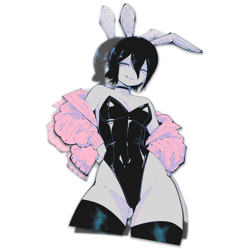 BOOM : Bunny Manga Sticker!