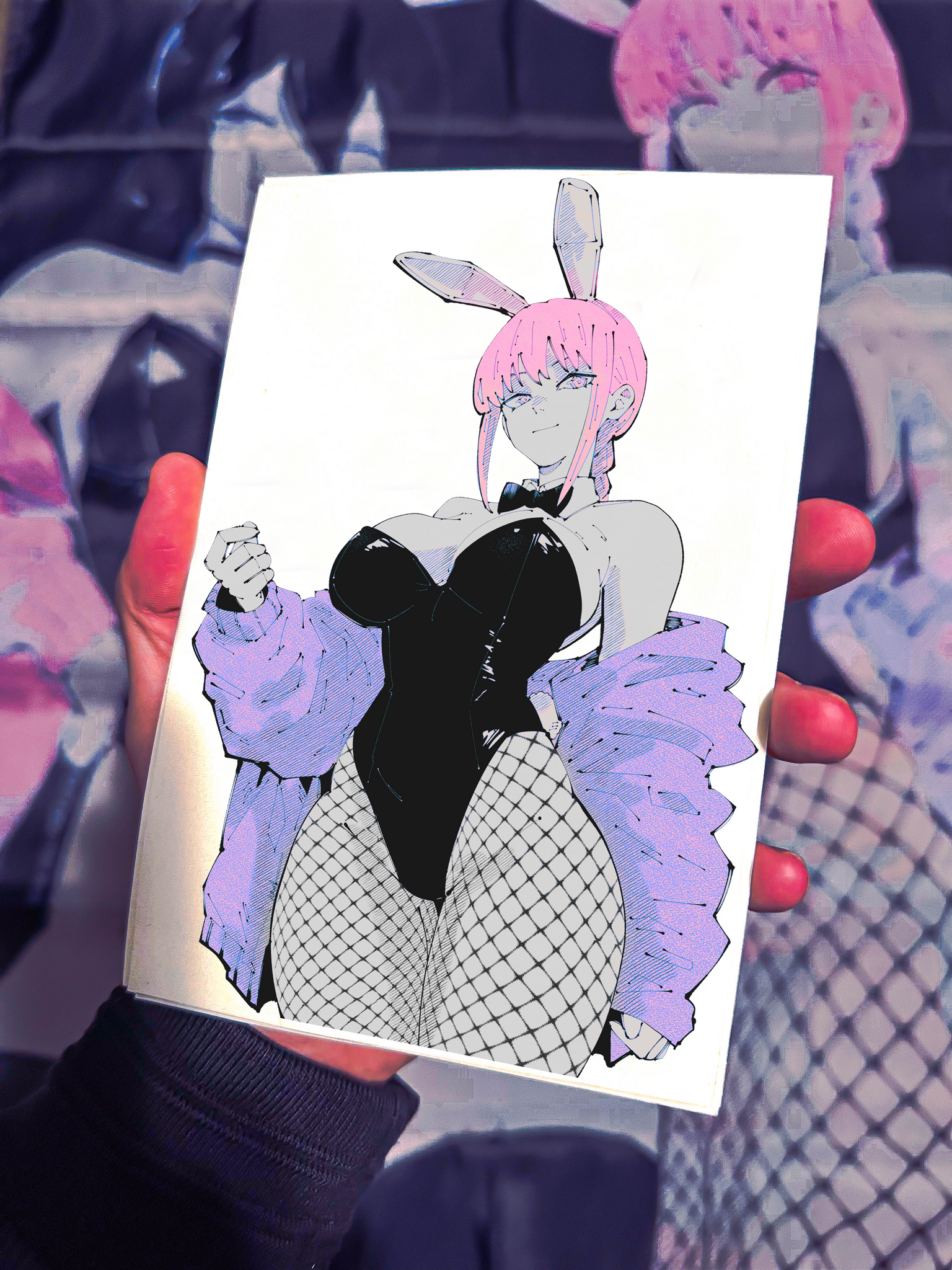 CONTROL: Bunny Manga Sticker!